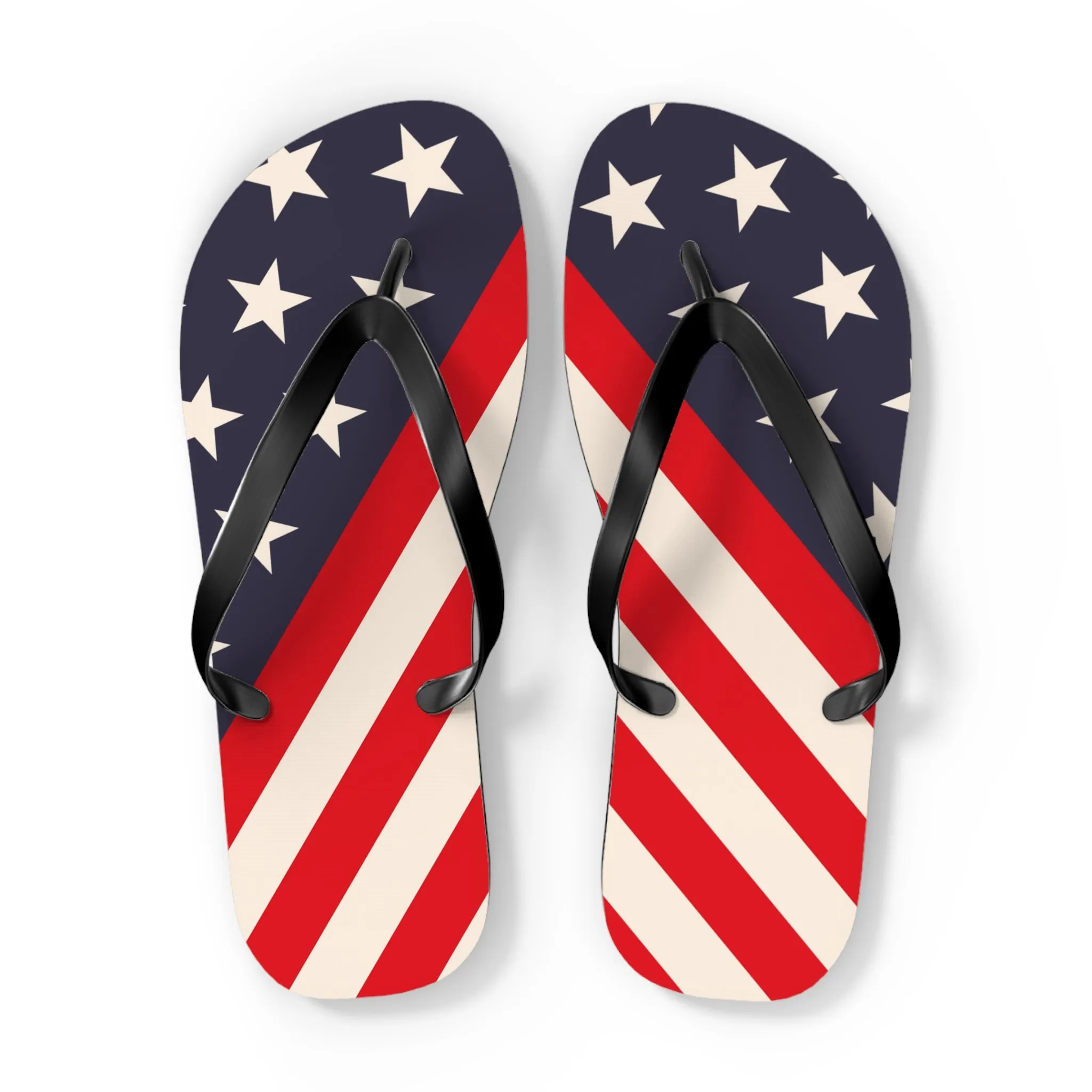 4th of July Flip Flops / USA Patriotic Flip Flops