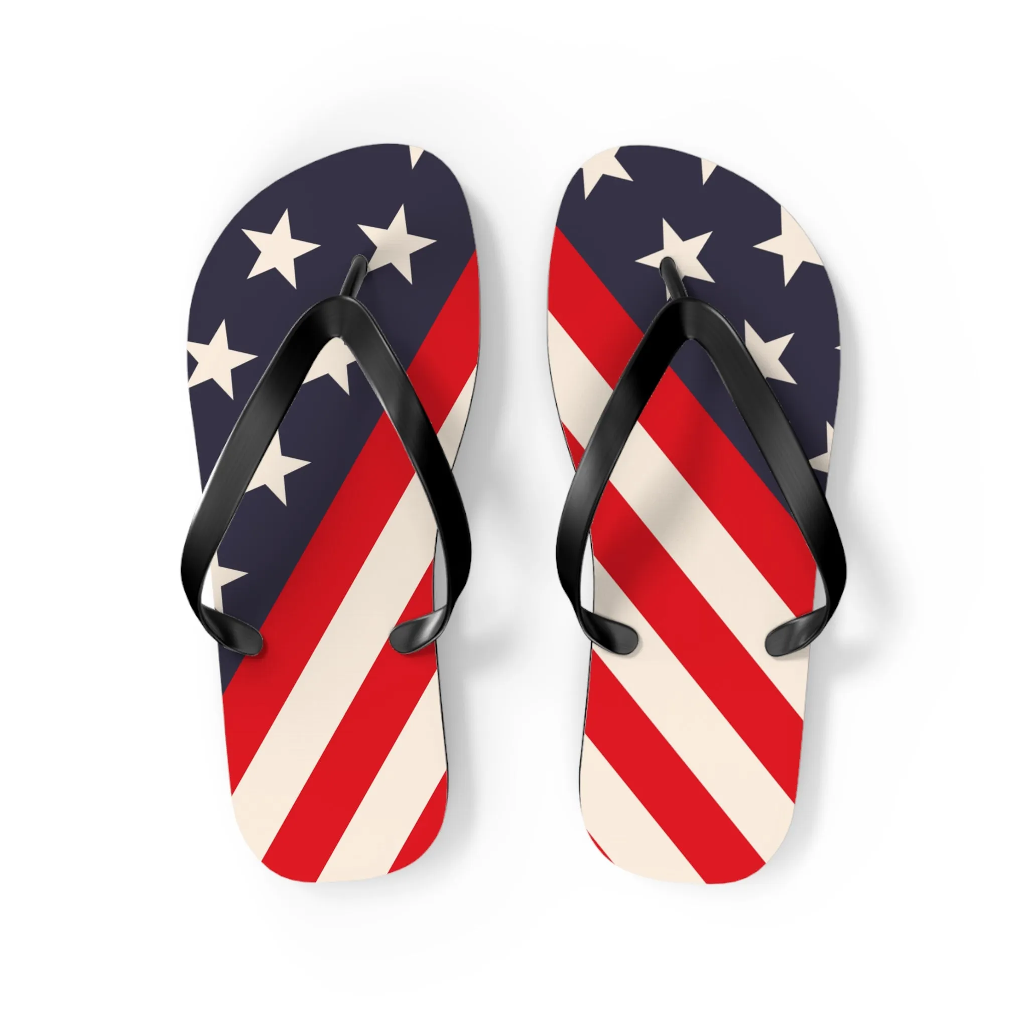 4th of July Flip Flops / USA Patriotic Flip Flops