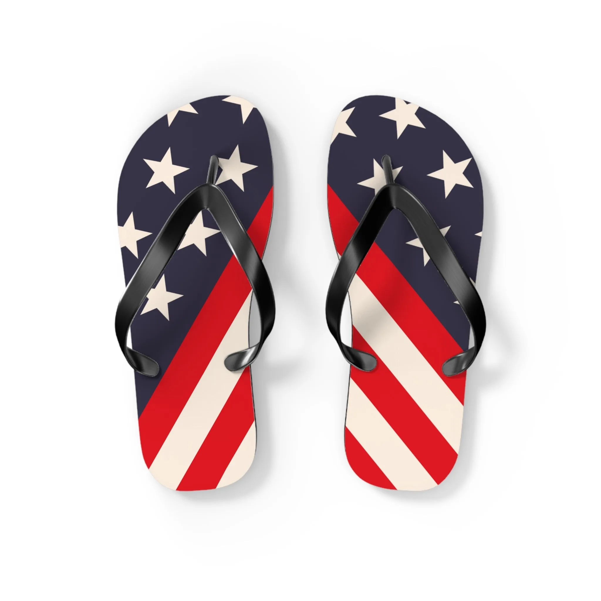 4th of July Flip Flops / USA Patriotic Flip Flops