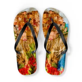 Amalfi Coast Flip Flops