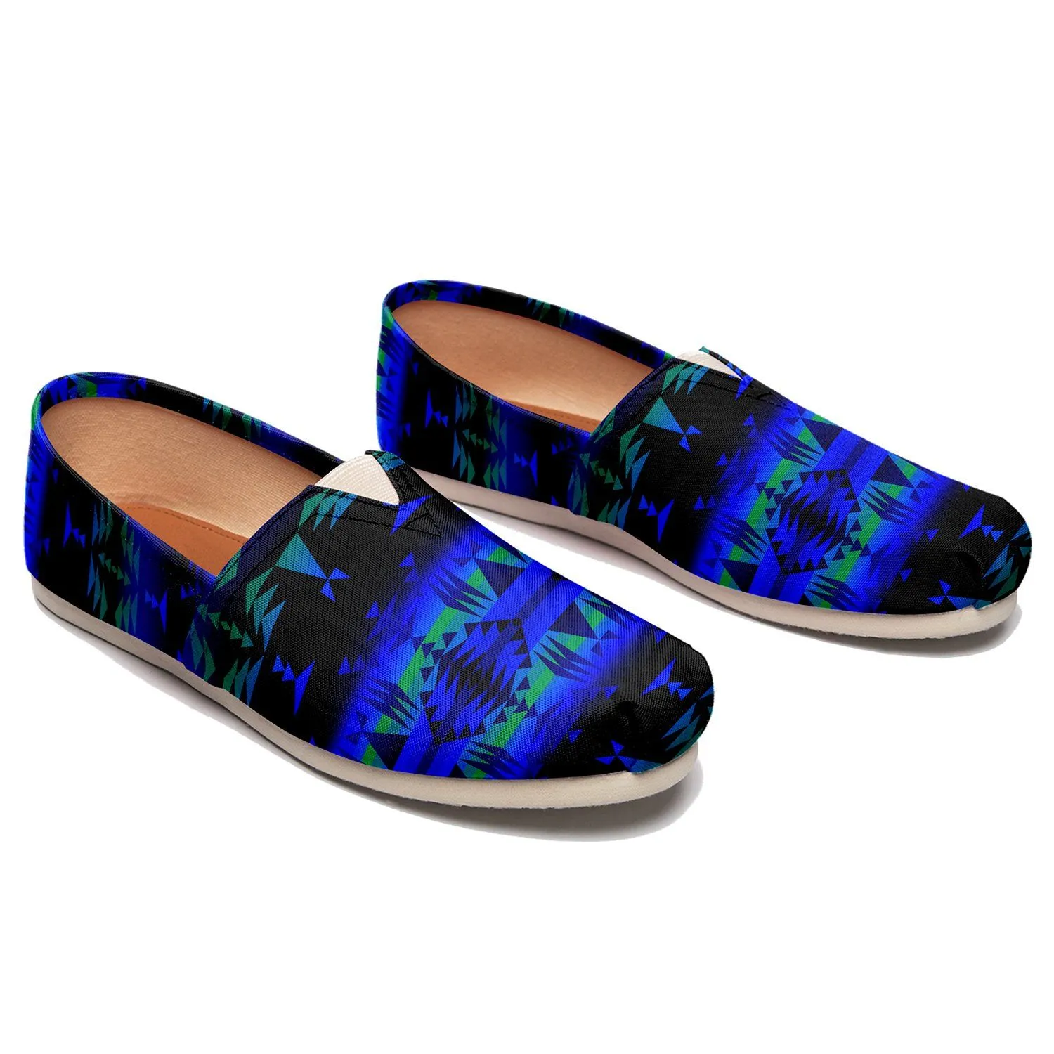 Between the Blue Ridge Mountains Casual Unisex Slip On Shoe