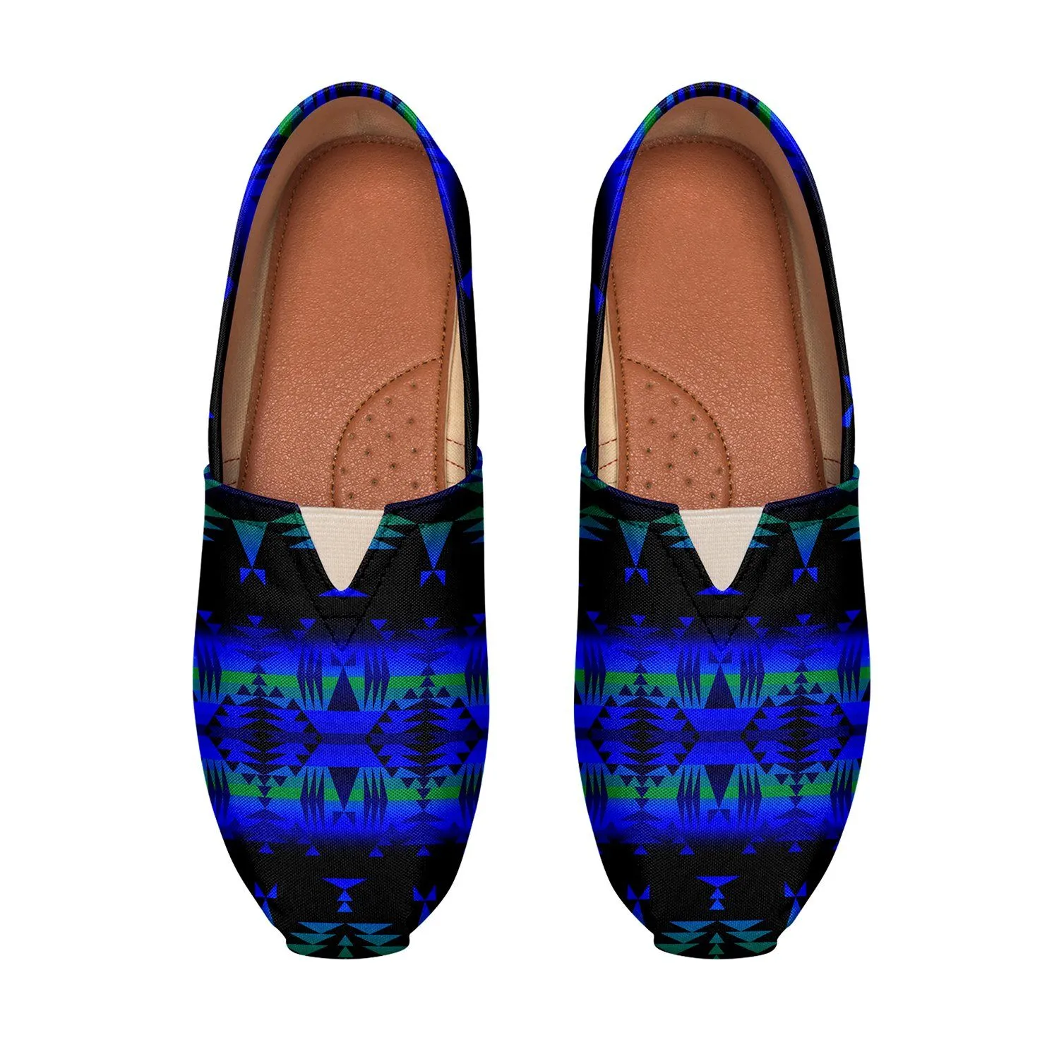 Between the Blue Ridge Mountains Casual Unisex Slip On Shoe