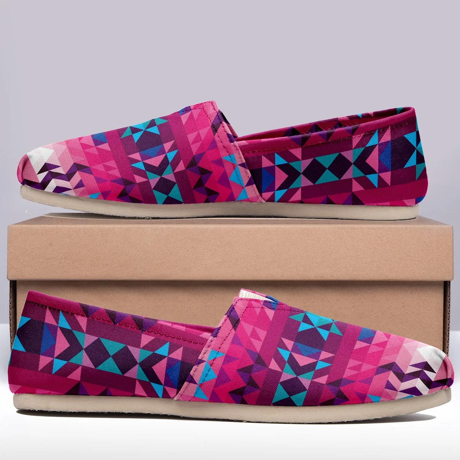 Bright Wave Casual Unisex Slip On Shoe