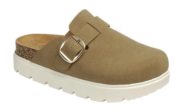 Flatform clogs