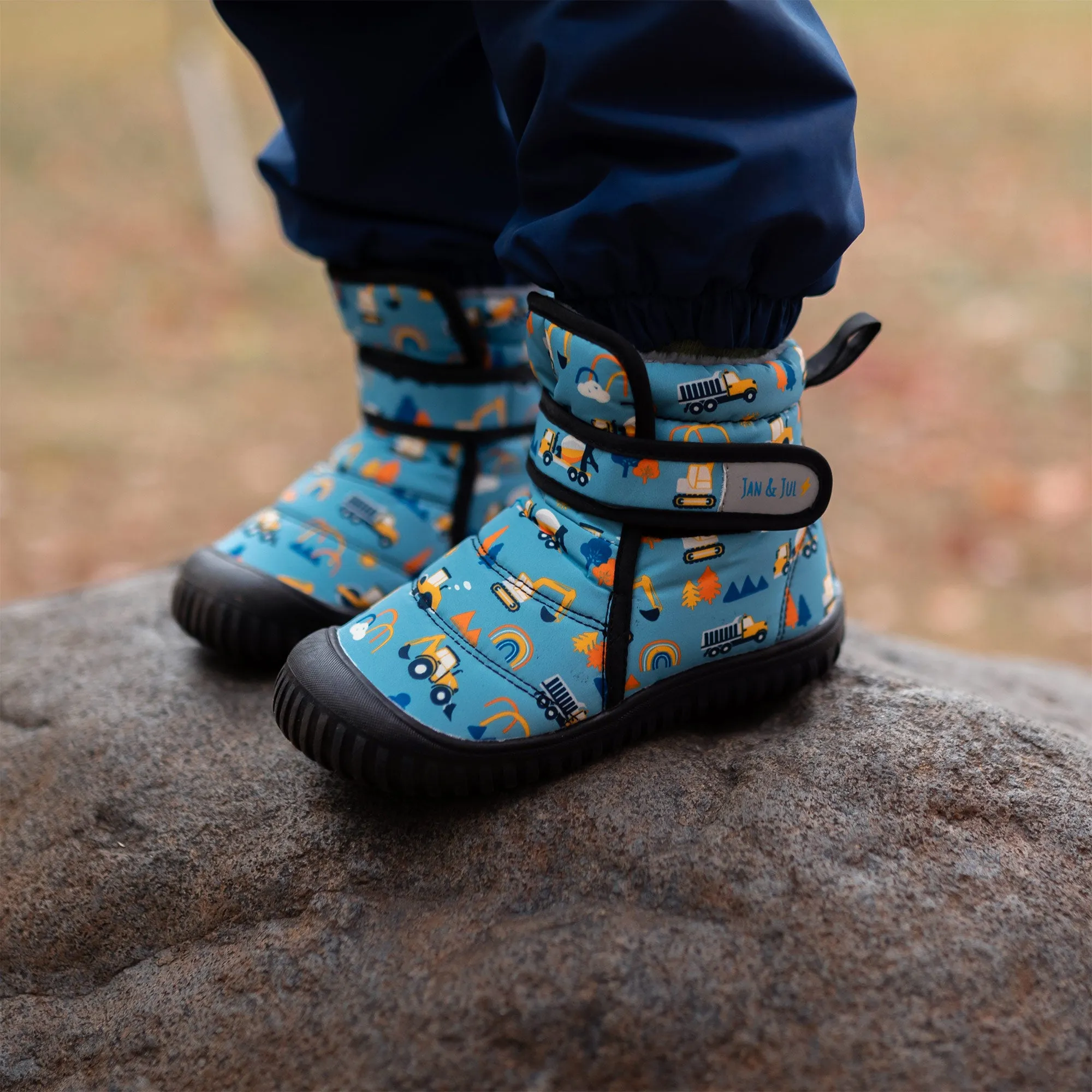 Space Dinos | Toasty-Dry Lite Toddler Boys Warm Winter Boots -10c